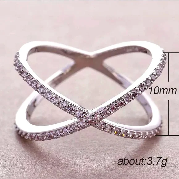 X shape ring - Picture 6 of 6